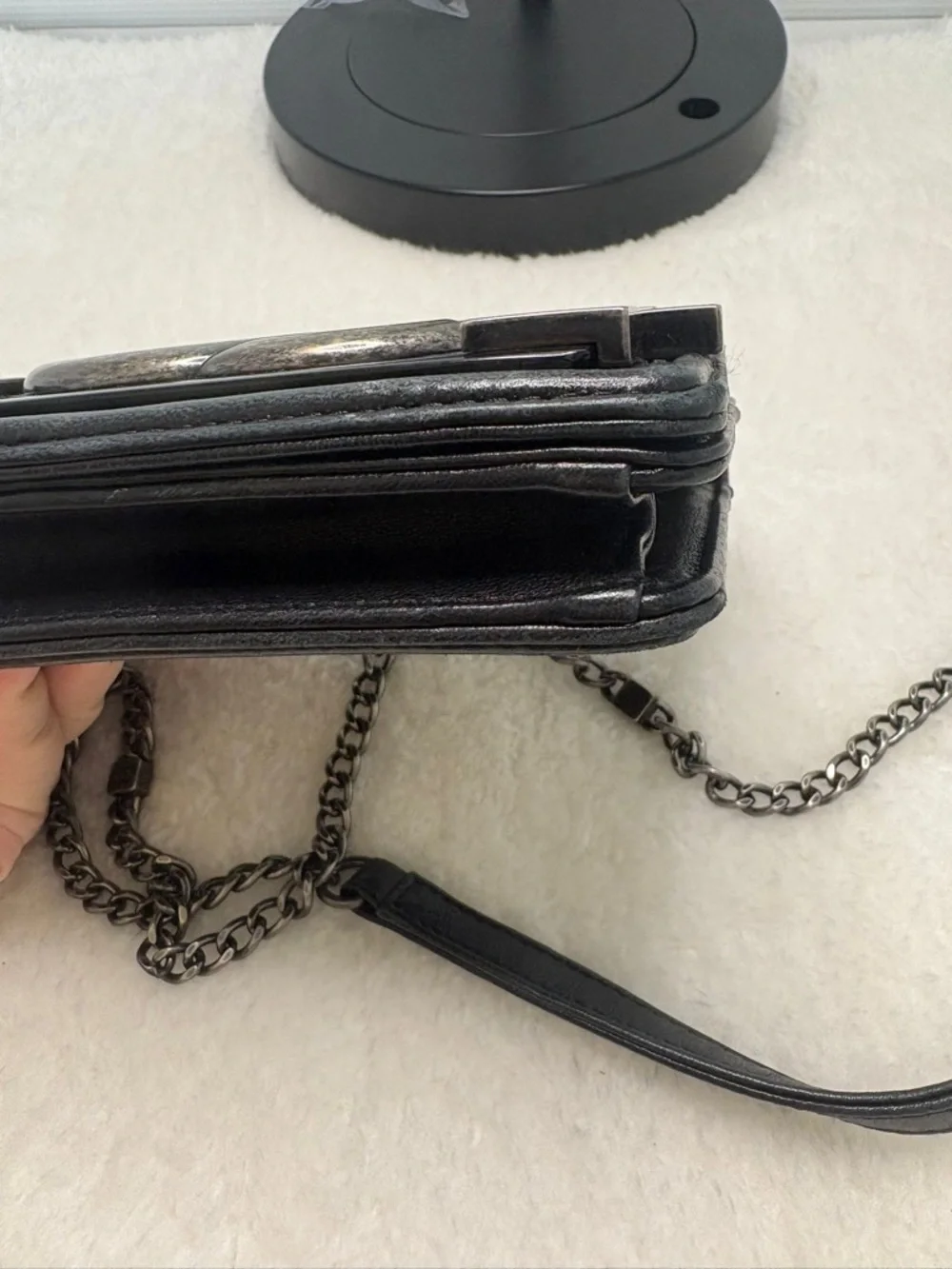 CHANEL Boy Lego Brick Crossbody Bag - Picture 4 of 11